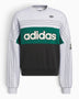 adidas Originals Varsity Crew Sweatshirt Light Grey Heather