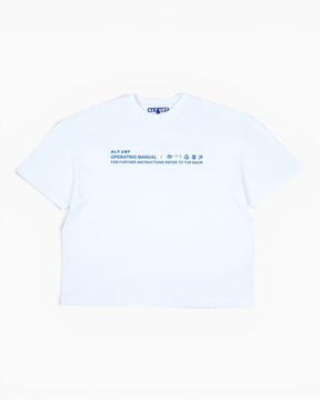 Alt Üst Field Manual SS T-Shirt White