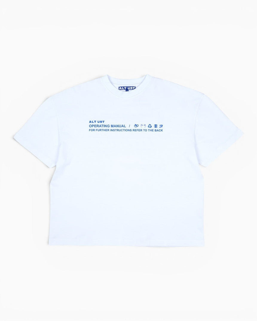 Alt Üst Field Manual SS T-Shirt White