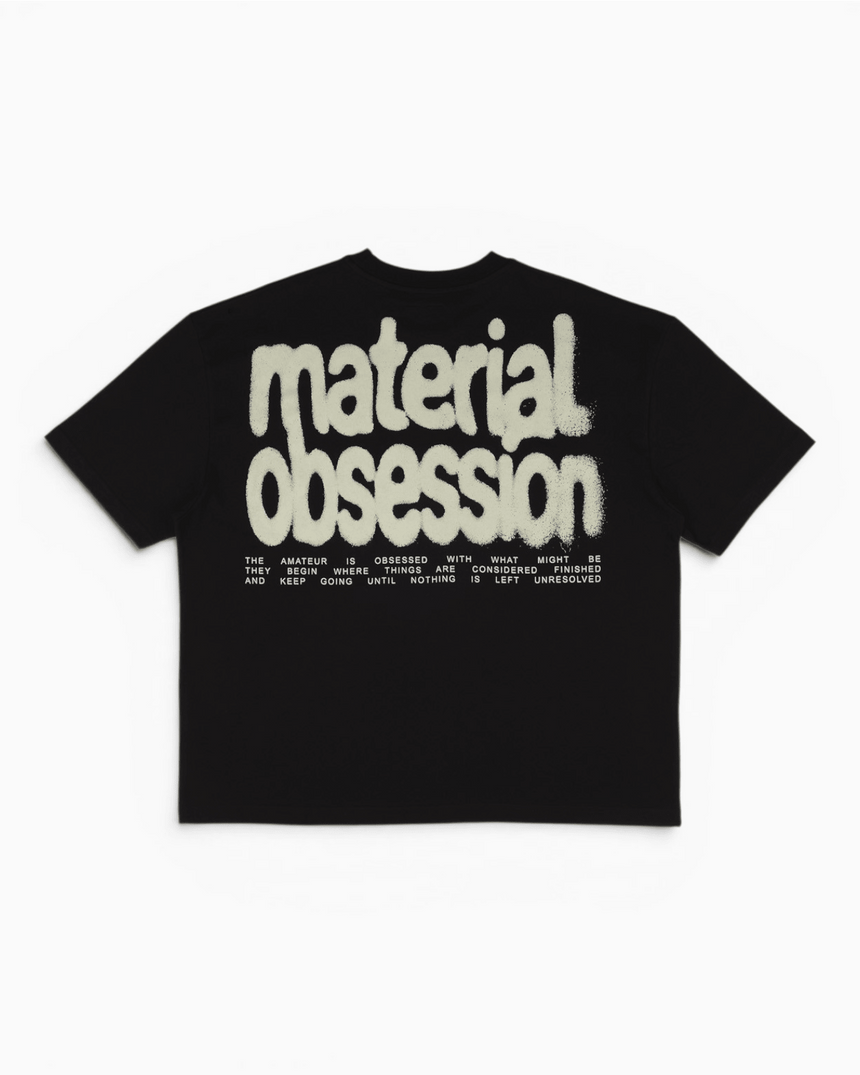 Alt Üst Material Obssesion T-Shirt Black