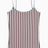 Alt Üst Strapped Top Brown/White