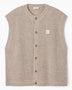 American Vintage Crashway Erkek Yelek Brume Chine