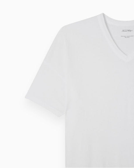 American Vintage Devon Erkek V-Neck T-Shirt