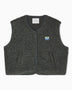 American Vintage Hoktown Kadın Yelek Charcoal Melange