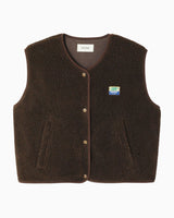 American Vintage Hoktown Kadın Yelek Marronnier Chine