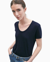 American Vintage Jacksonville Kadın U-Neck T-Shirt