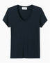 American Vintage Jacksonville Kadın U-Neck T-Shirt Navy