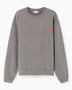American Vintage Plizzy Erkek Sweatshirt Cendre Vintage
