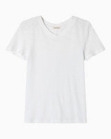 American Vintage Sonoma Kadın T-Shirt Blanc