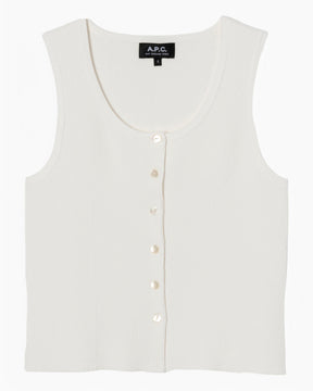 A.P.C. Ambre Vest Kadın Bluz Off White