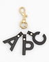 A.P.C. A.P.C. Letters Anahtarlık Black
