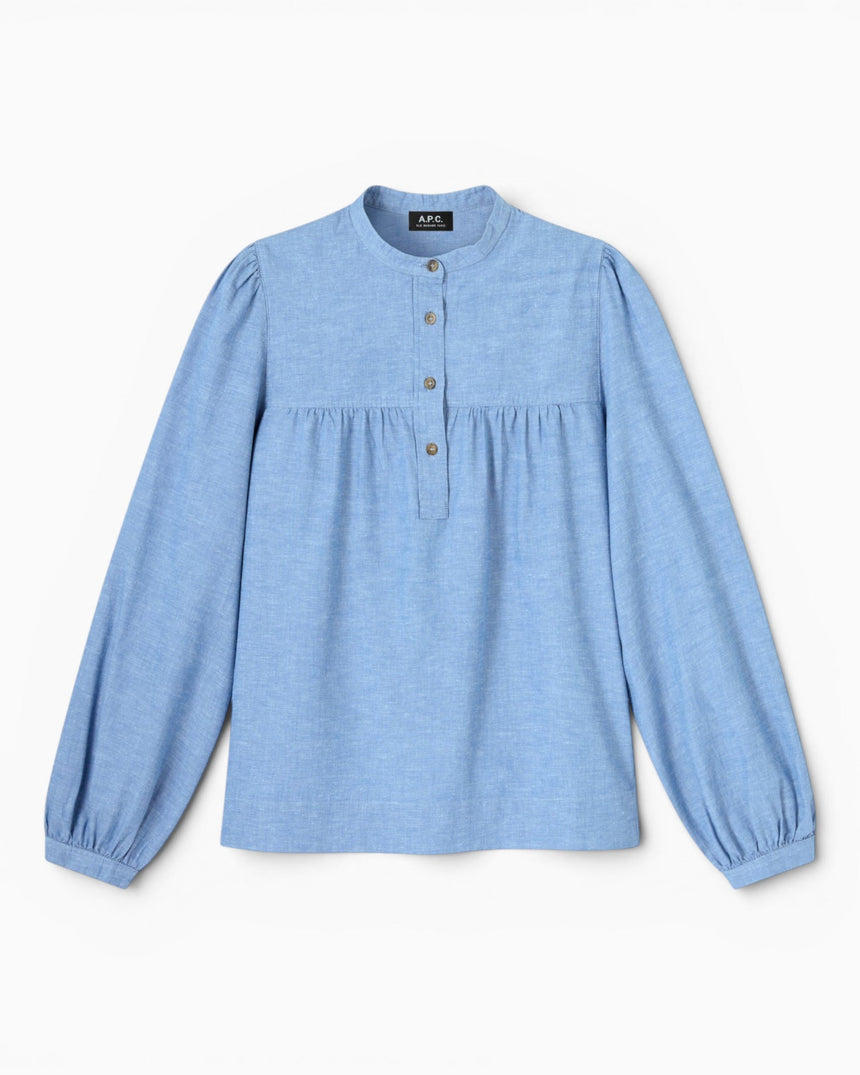 A.P.C. Baby Doll Kadın Bluz Blue