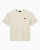 A.P.C. Boxy Petit VPC T-Shirt Mastic/Rouge