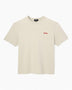 A.P.C. Boxy Petit VPC T-Shirt Mastic/Rouge