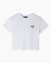 A.P.C. Boxy Rue Madame Kadın T-Shirt White/Dark Navy