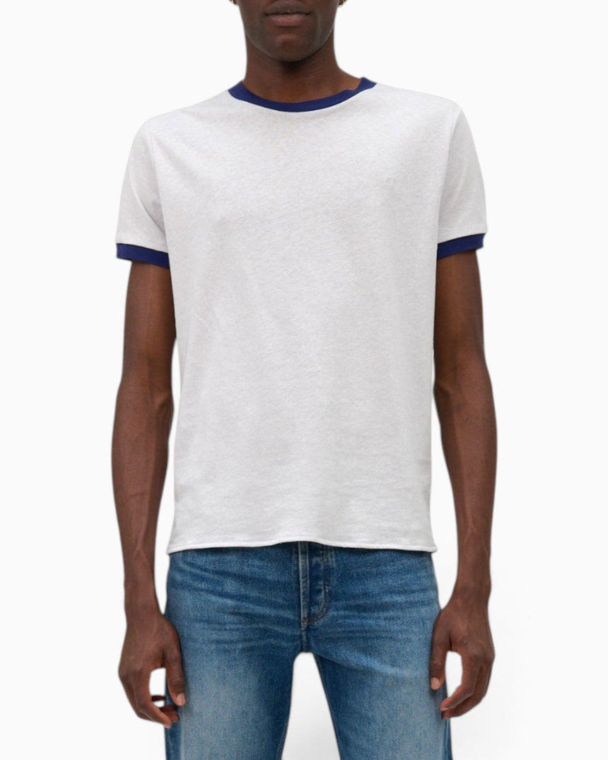 A.P.C. Contrast Trim Erkek T-Shirt