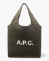 A.P.C. Ninon Tote Omuz Çantası Kaki Chine
