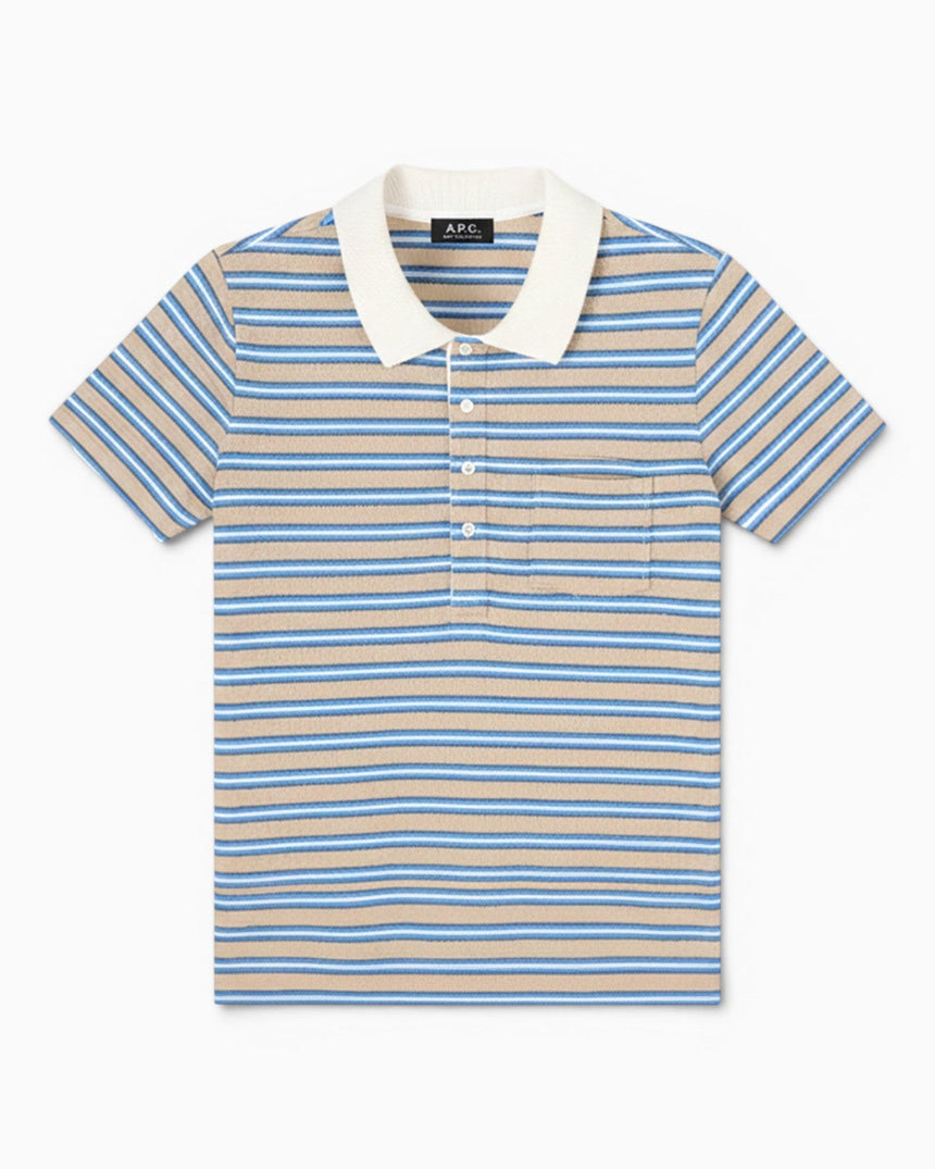 A.P.C. Raye Kadın Polo T-Shirt Sky Blue