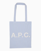 A.P.C. Tote Lou Omuz Çantası Bleu Clair