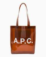 A.P.C. Tote Lou Omuz Çantası Marron Fonce