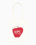 A.P.C. Tote Lou Pomme Omuz Çantası Blanc