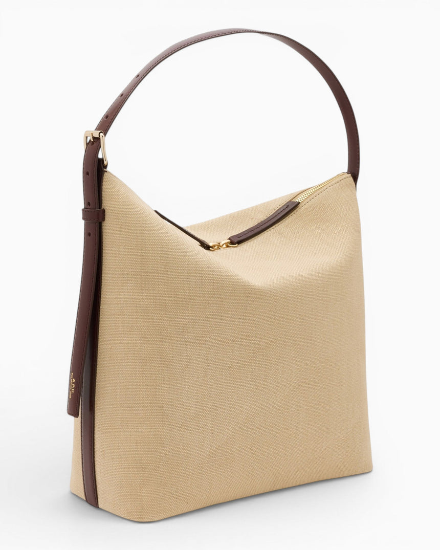 A.P.C. Vera Bag Keten Omuz Çantası