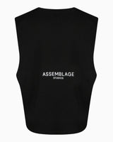 Assemblage Studios Muscle Kadın Tank Top Black