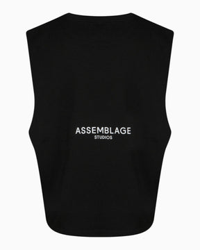 Assemblage Studios Muscle Kadın Tank Top Black