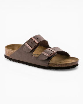 Birkenstock Arizona Birko-Flor Nubuk Terlik Mocha