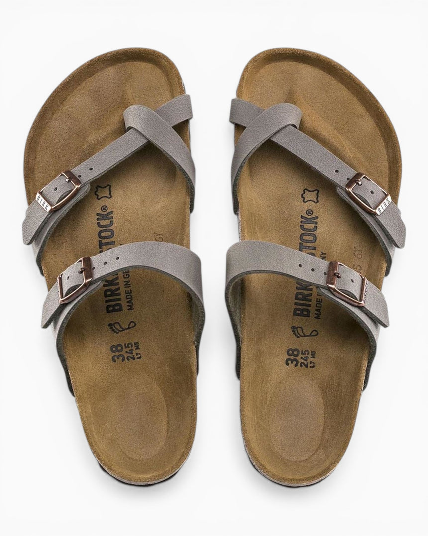 Birkenstock Mayari Birko-Flor Nubuck Kadın Terlik