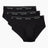 Calvin Klein Hip Brief 3PK Cotton Classics - Erkek Black