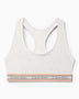 Calvin Klein Icon Cotton Modal Unlined Bralette - Kadın Snow Heather