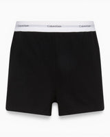 Calvin Klein Logo Jersey Pyjama Kadın Şort Black