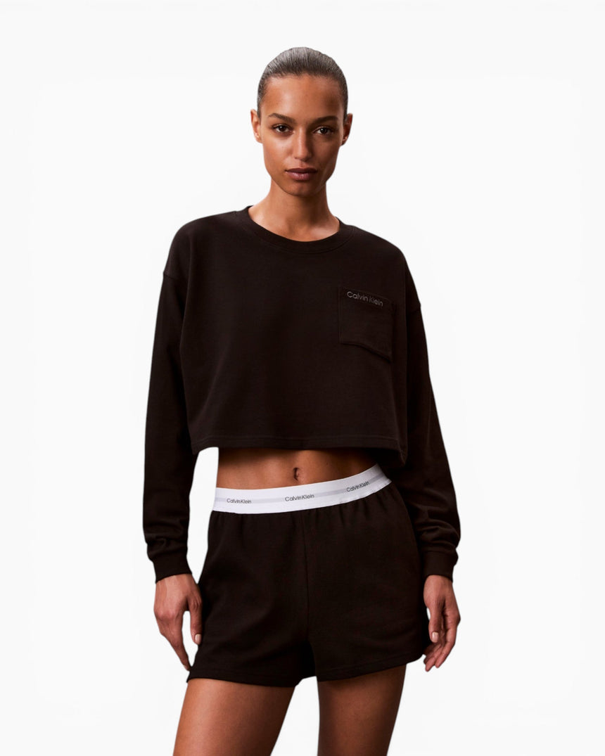 Calvin Klein Logo Jersey Pyjama Kadın Şort