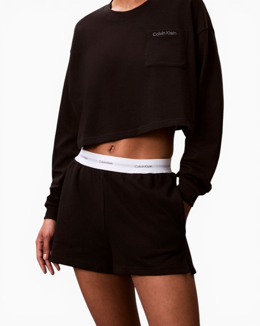 Calvin Klein Logo Jersey Pyjama Kadın Şort