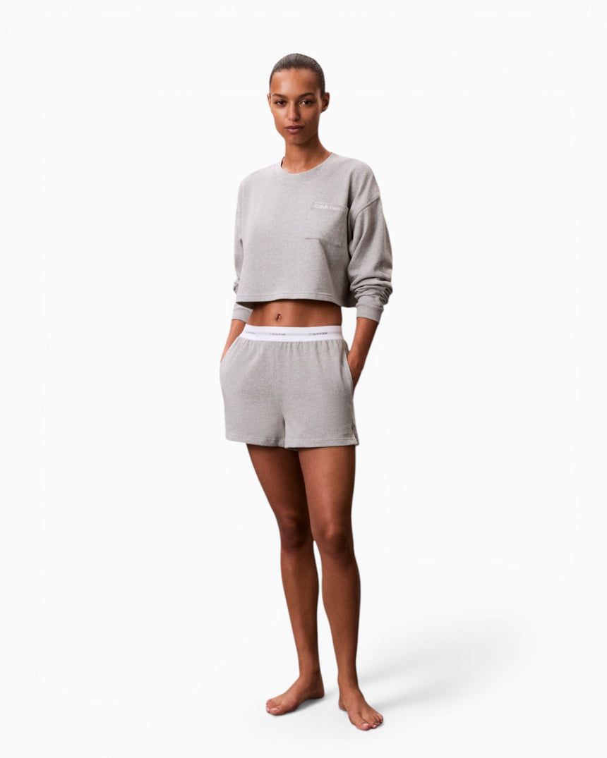Calvin Klein Logo Jersey Pyjama Kadın Şort