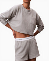 Calvin Klein Logo Jersey Pyjama Kadın Şort