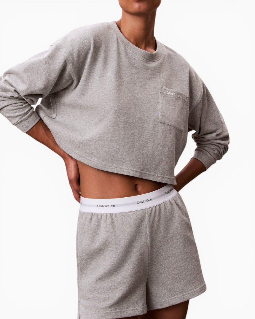 Calvin Klein Logo Jersey Pyjama Kadın Şort