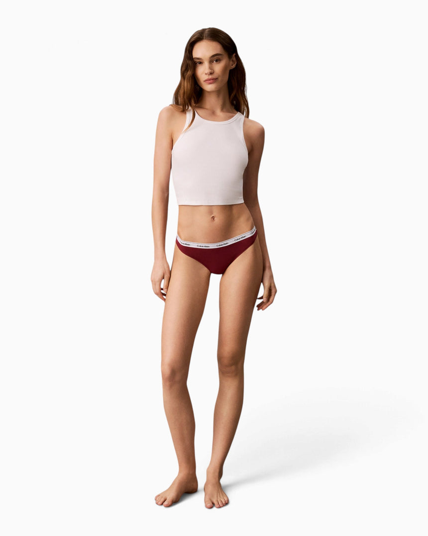 Calvin Klein Thong 3PK Modern Logo - Kadın