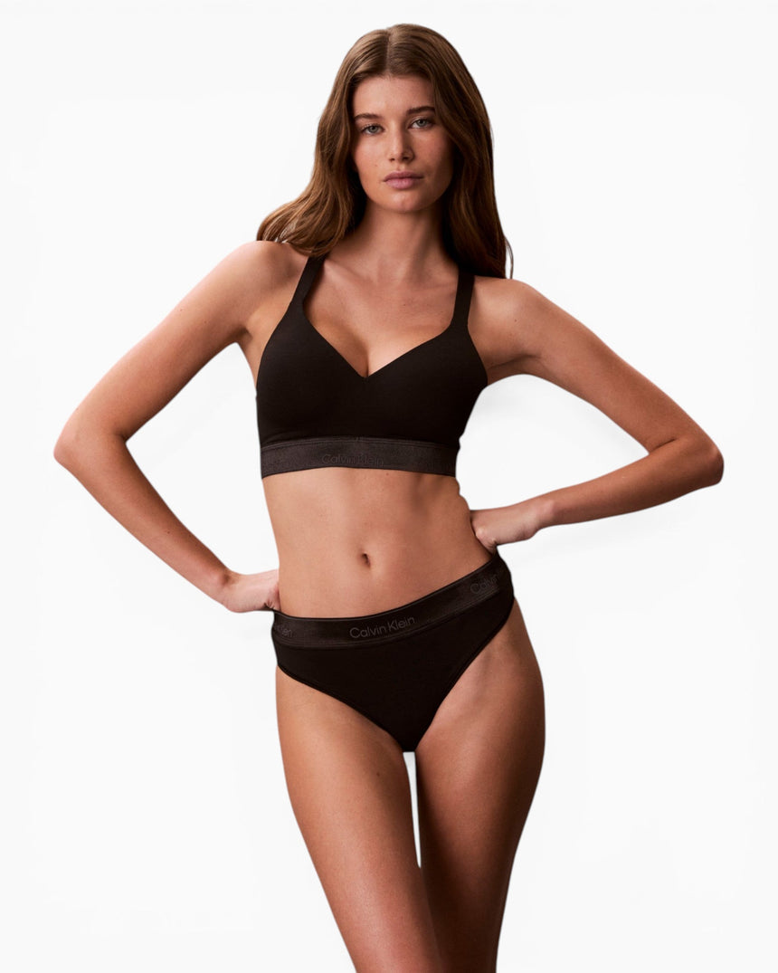 Calvin Klein Thong Icon Cotton Modal - Kadın