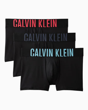 Calvin Klein Trunk 3PK Intense Power - Erkek Black