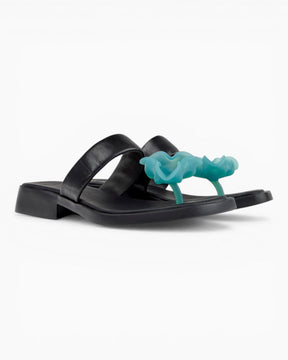 Camper Dana Kadın Sandalet Black/Green