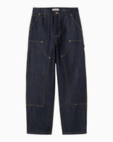 Carhartt WIP Brandon Double Knee Kadın Pantolon Blue Rigid