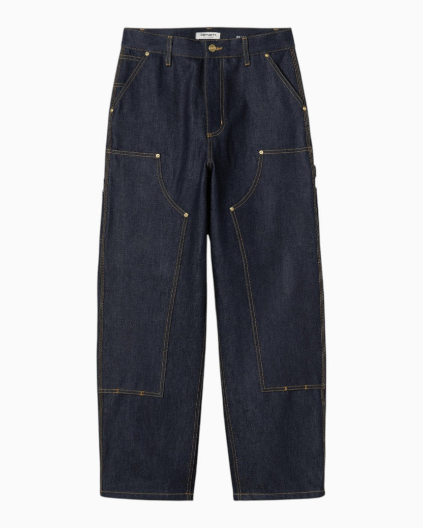 Carhartt WIP Brandon Double Knee Kadın Pantolon Blue Rigid