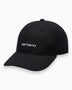 Carhartt WIP Canvas Script Cap Black/White