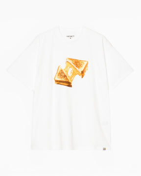 Carhartt WIP Cheese Toast Erkek T-Shirt White