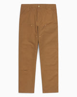 Carhartt WIP Double Knee Pant - Erkek Hamilton Brown Rinsed
