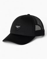 Carhartt WIP Heart Patch Trucker Cap Black