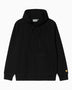 Carhartt WIP Hooded Chase Erkek Sweatshirt Black/Gold