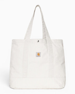 Carhartt WIP Mercer Tote Bag Mercer Stripe/Graphite/Wax Bleached